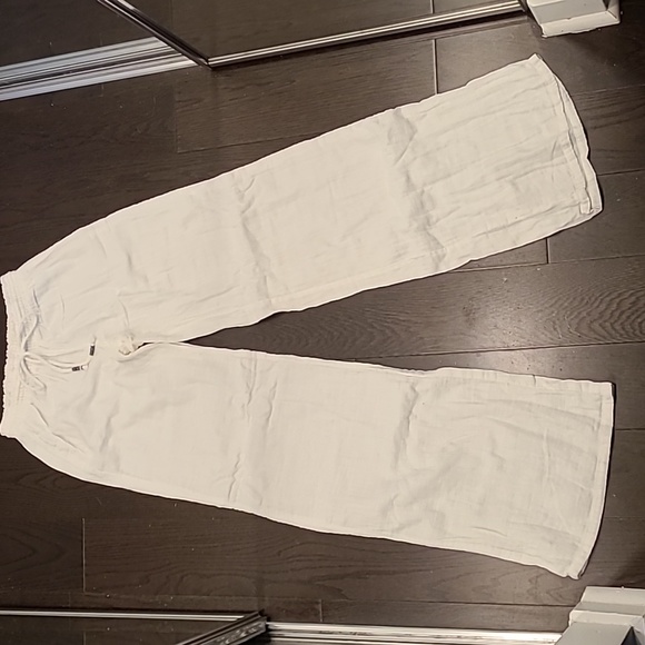 EUC s.S Vintage Guess white beach pants - Picture 2 of 7